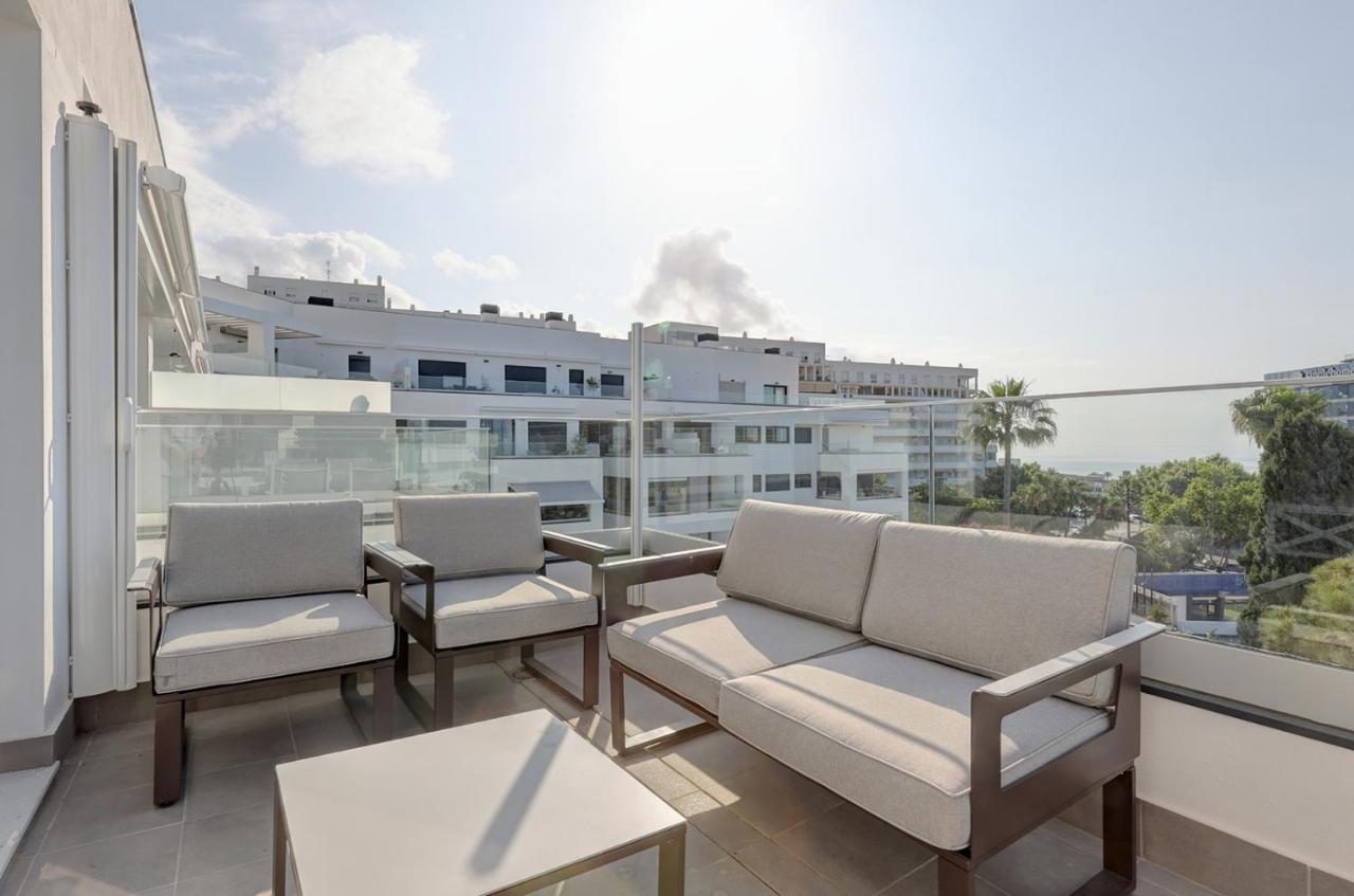 Brand New Apartment With Pool And Sea View In Marbellac Extérieur photo