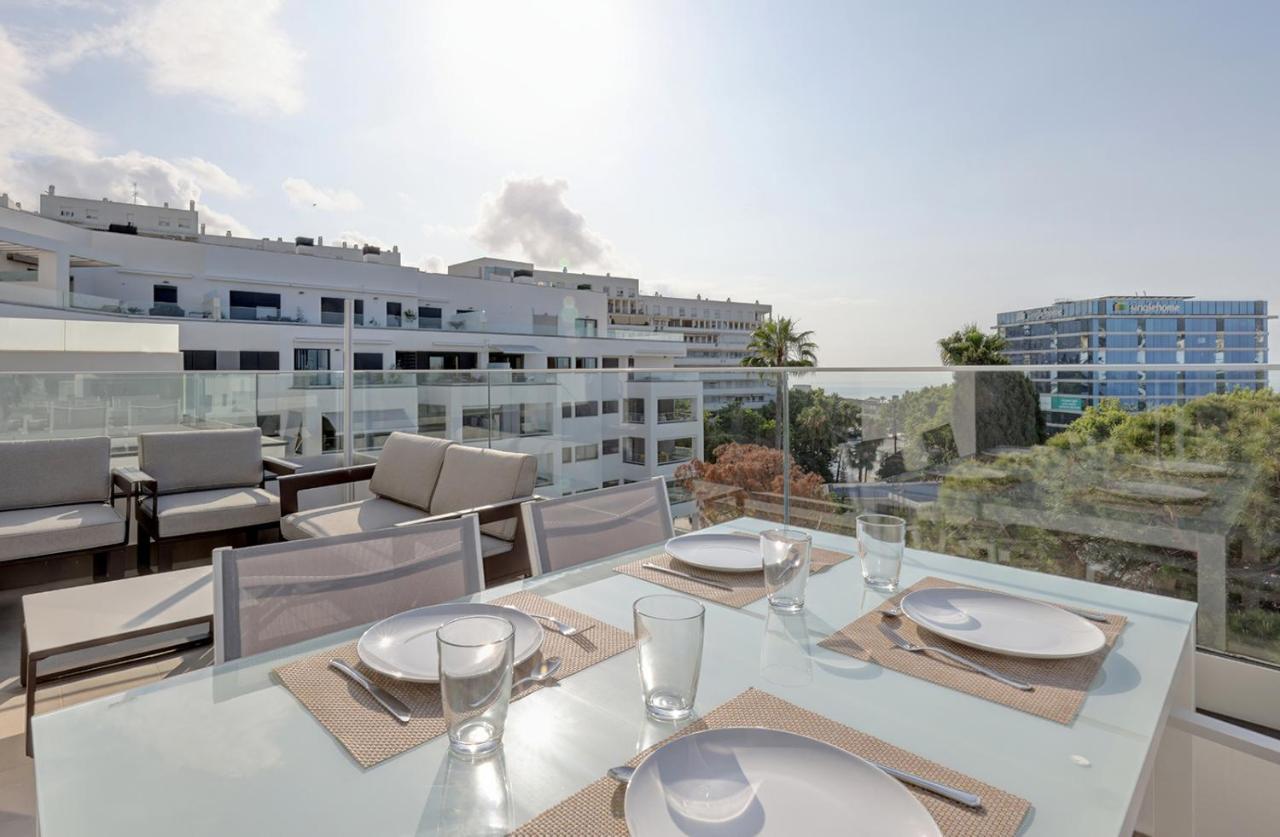 Brand New Apartment With Pool And Sea View In Marbellac Extérieur photo