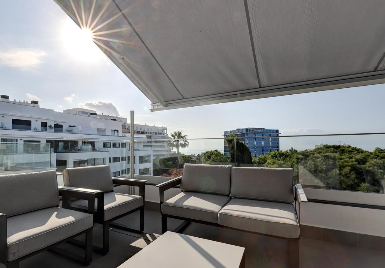 Brand New Apartment With Pool And Sea View In Marbellac Extérieur photo
